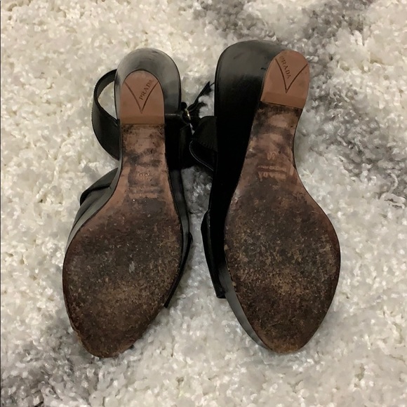 Authentic Prada Wedges - Picture 6 of 6